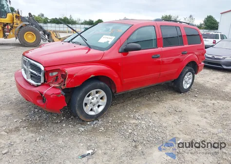 2005 Dodge Durango Slt from USA, damaged, VIN 1D4HD48N75F561818